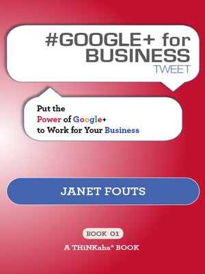 cover image of #Google+ for Business Tweet, Book 1